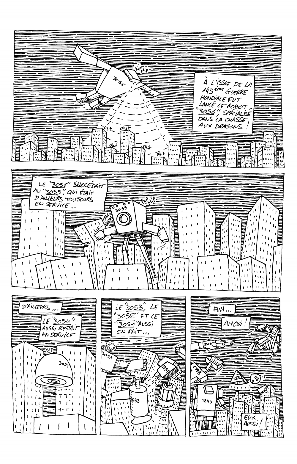 Dragobot's war – planche 1